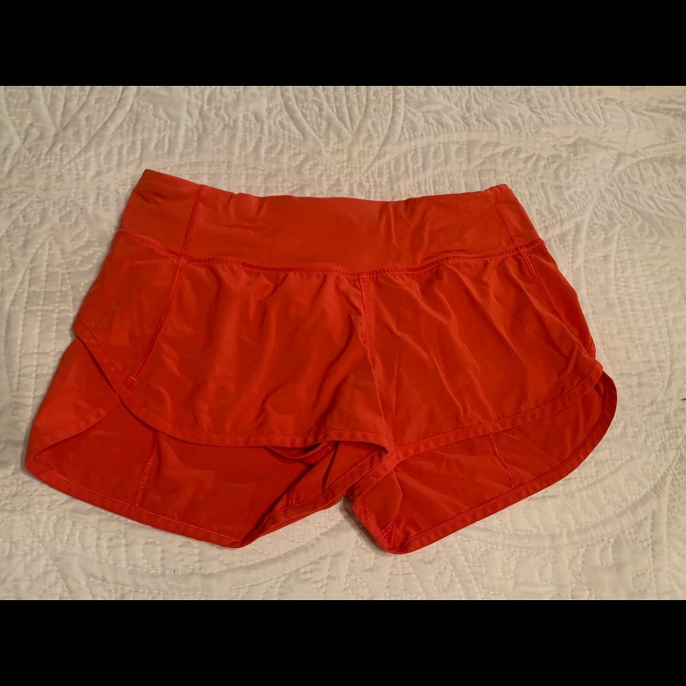 Lululemon speed shorts